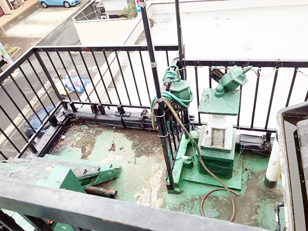 足立区江北　【SF映画の要塞のよう】